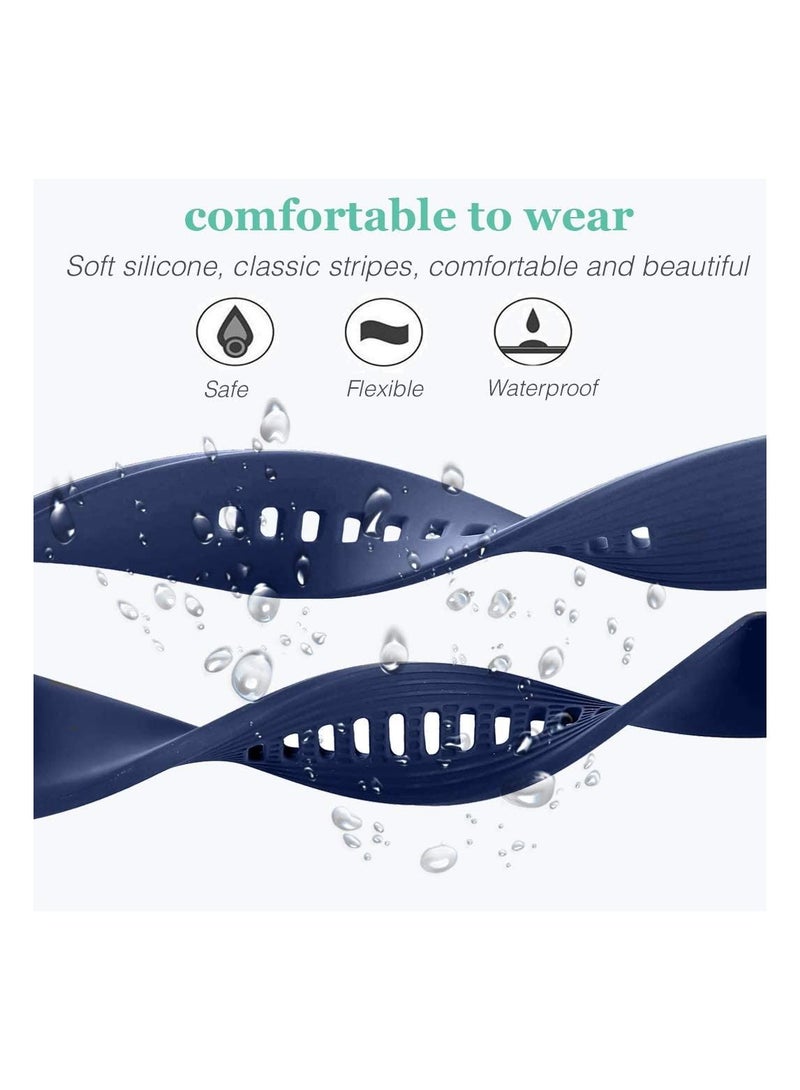 Soft Silicone Bands Bracelet Sports Strap for Men & Women for Samsung Gear S3 Frontier 42mm - Image 3
