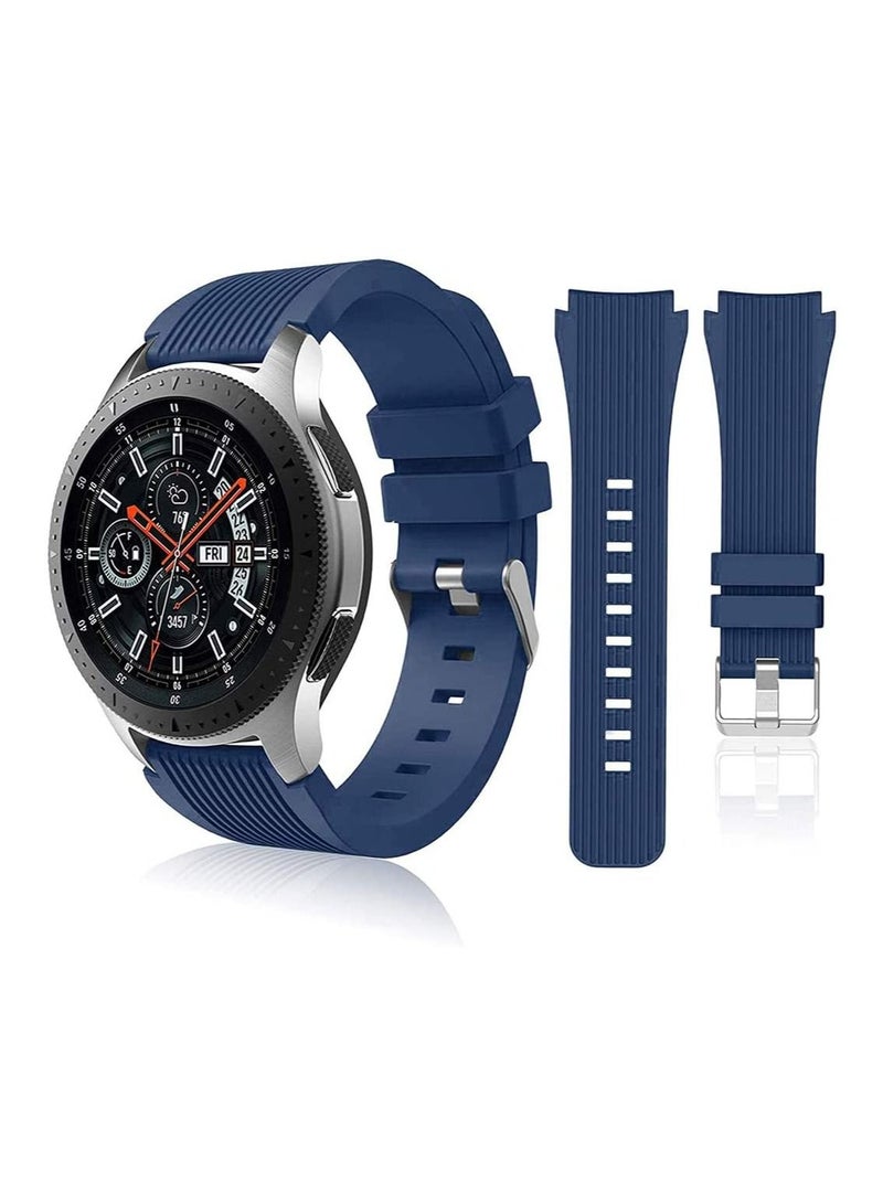 Soft Silicone Bands Bracelet Sports Strap for Men & Women for Samsung Gear S3 Frontier 42mm - Image 1