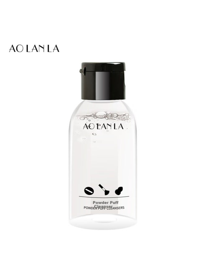 Aolanla Makeup Sponge Cleanser, Foundation Brush And Cosmetic Brush Cleaner, Cosmetics Cleaning Solution, 50ml - Image 1