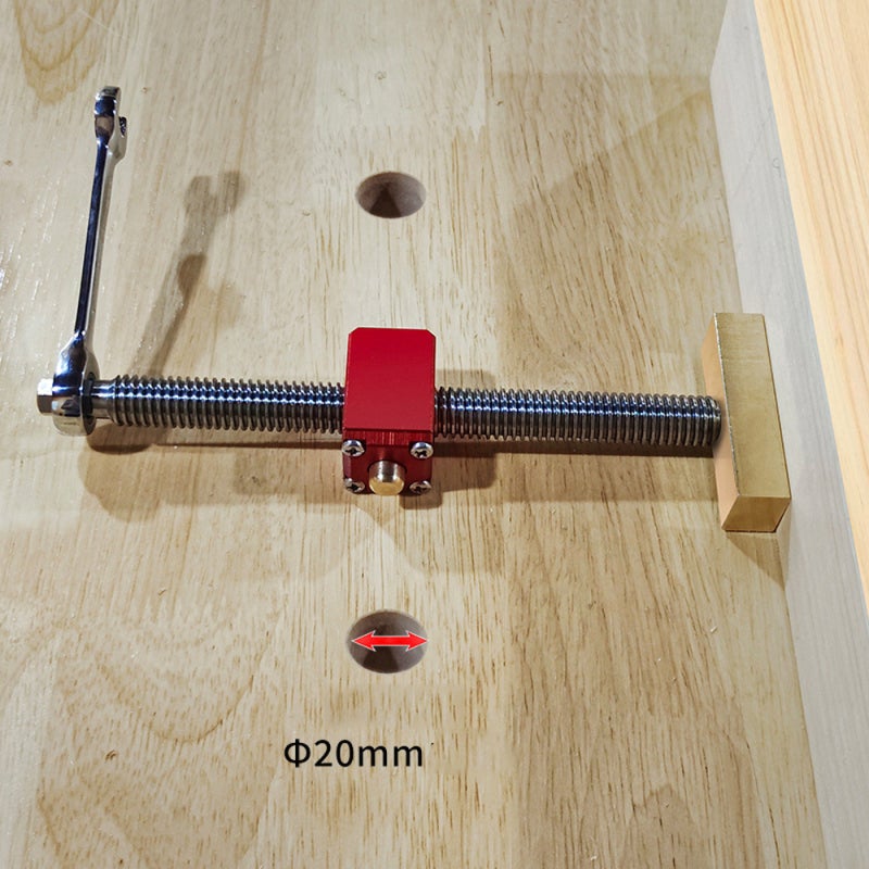 Desktop Vise: 20mm Multicolor - Precise Positioning Strong Clamping Power Benchdog Clamp for Professional Woodworking Projects & Standard Table Hole Workbenches - Image 2