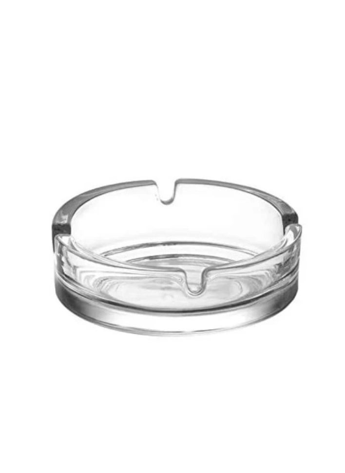 LAV 2 Pieces Keyif Ashtray Set 106Mm - Clear  - Image 1