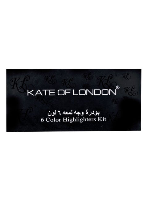6 Color Highlighter Kit