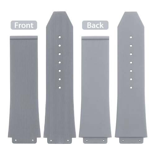 SANDEIN 25mm Watch Band Compatible with Big Bang Soft Silicone Rubber Replacement Watch Straps - Image 2