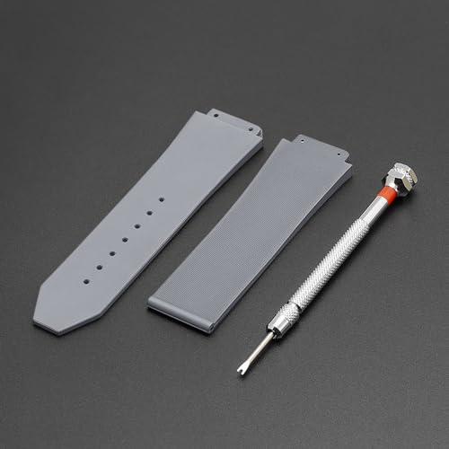 SANDEIN 25mm Watch Band Compatible with Big Bang Soft Silicone Rubber Replacement Watch Straps - Image 3