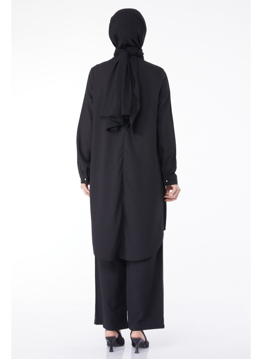 Tofisa - 13122-BLACK Tunic Trousers - Image 1