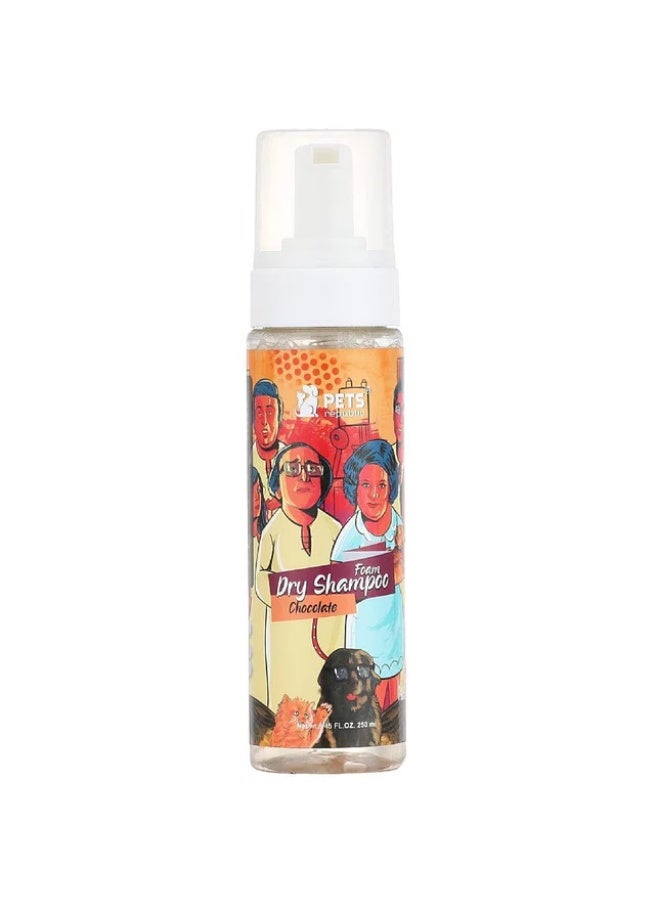 Pets Republic Antibacterial Pet Foam Shampoo Chocolate Scent 250 ml