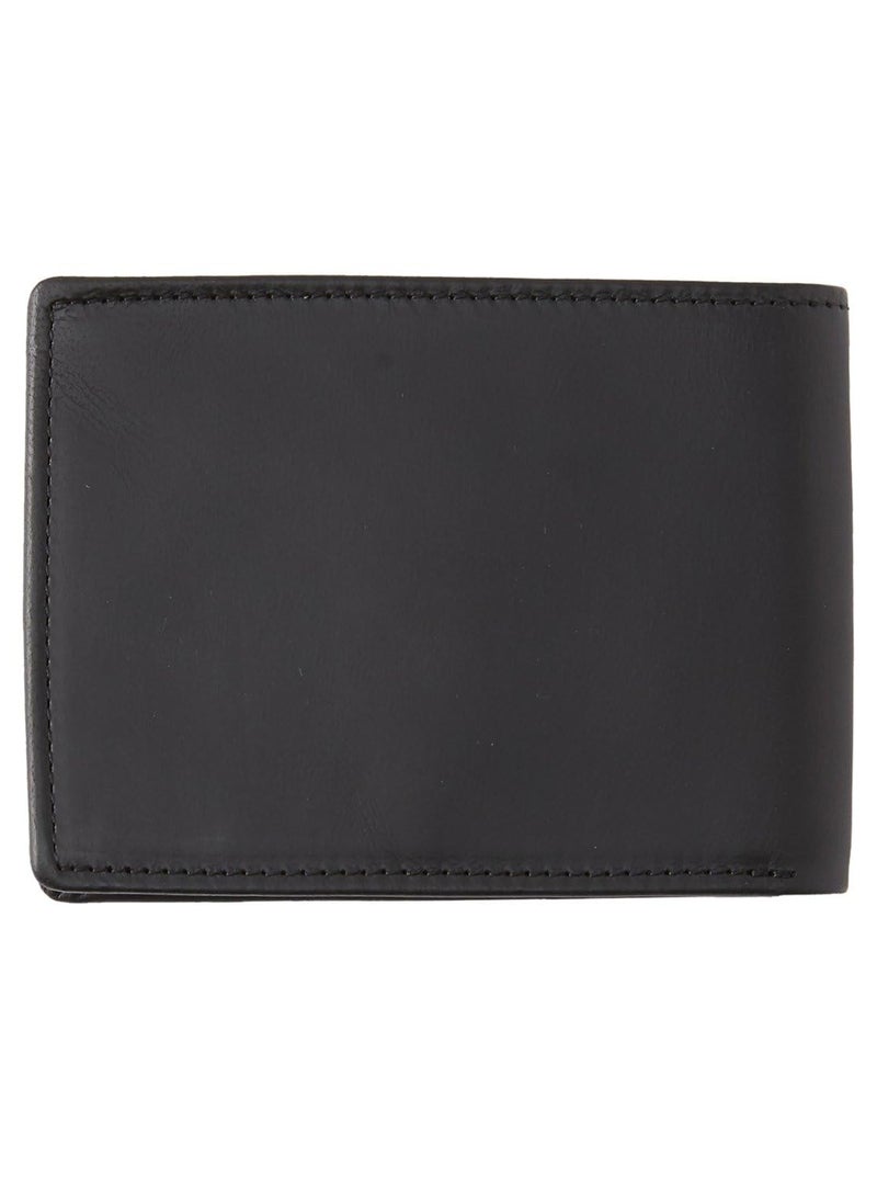 Quiksilver Men's Mack,Wallets, Black, Dimensions: Medium 4.5" [w] x 3.5" [h] / 12[w] x 9[h] cm - Image 3