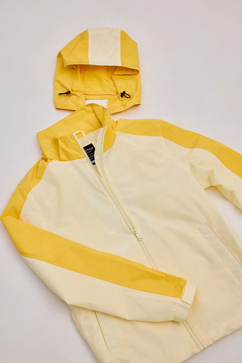 SNITCH جاكيت تزلج بألوان متدرجة أصفر