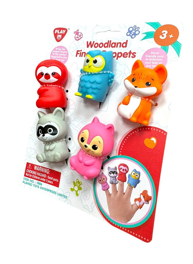 PLAYGO Woodland Finger Puppets - 5  - Image 4