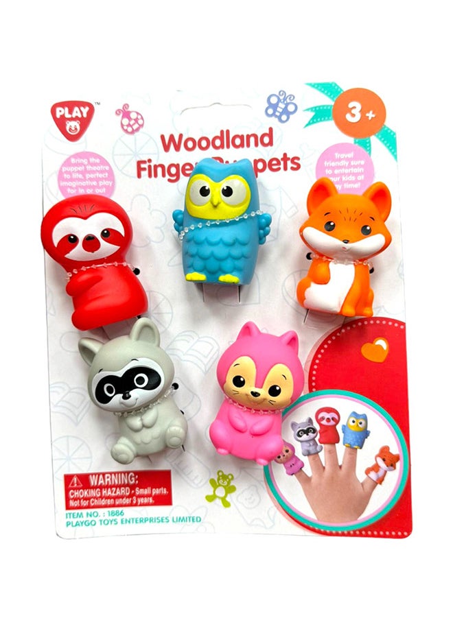 PLAYGO Woodland Finger Puppets - 5  - Image 3