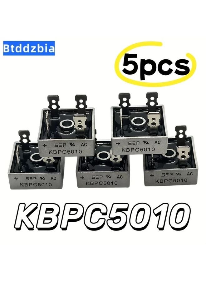 KBPC5010 5pcs 50A 1000V Bridge Rectifier Diode Kit High Power Metal Construction - Image 4