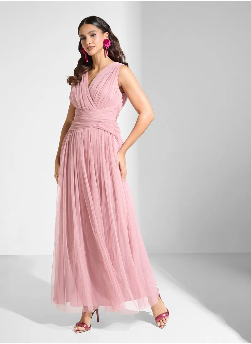 انايا ويذ لوف Tulle Pleated Dress