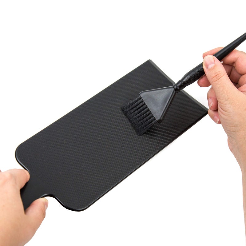 Salon Supply Co Balayage Kit - 1 Long and 1 Short Balayage Board, 1 Straight and 1 Angled Hair Dye Brush - Hair Highlighting Kit - Hair Dye Kit - Hairstylist Accessories Brushes - Image 4