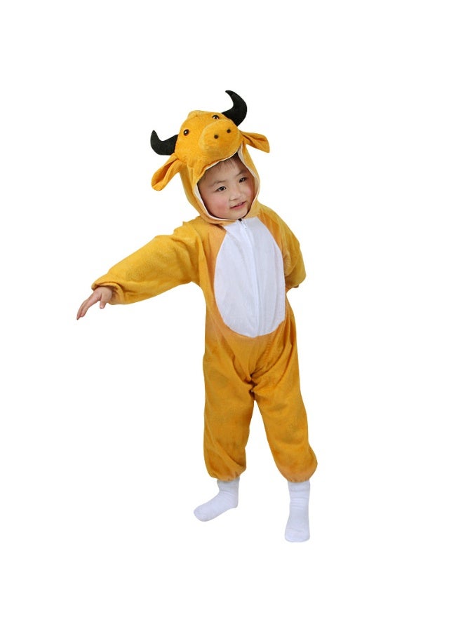 NIBEMINENT Children's animal costumes: tigers, frogs, rabbits, small animals, school programs, performances, and costumes - Image 1