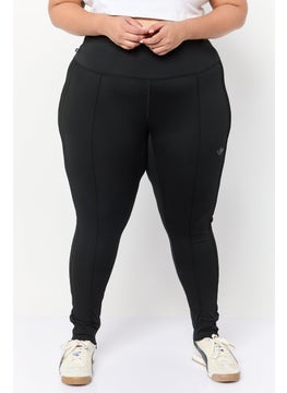 adidas Originals Women Plus Size Training Leggings, Black  - Image 1
