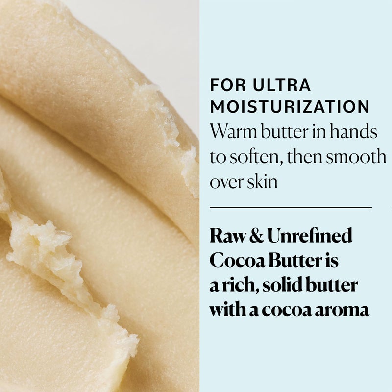 Sky Organics Sky Organics Cocoa Butter for Body, 100% Raw & Unrefined Ultra-Moisturizing Butter to Deeply Hydrate & Condition Skin, Promotes Smooth Skin Tone & Texture, Suitable for Tight or Extra Dry Skin, 16 Oz. - Image 2