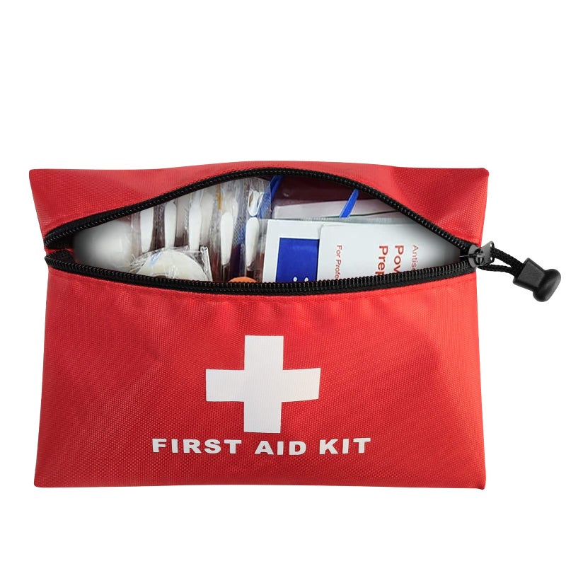 AOUTACC 12pcs Mini First Aid Kit Empty Bag, Travel Empty First Aid Kit Pouch with Zippered for Emergency at Home, Office, Car, Outdoors, Boat, Camping, Hiking(Bag Only) - Image 3