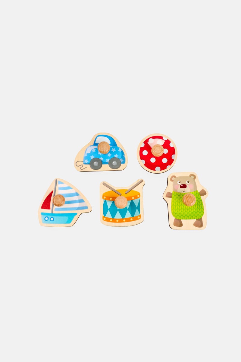 HABA 5pcs Wooden Gripping Puzzle - Image 5