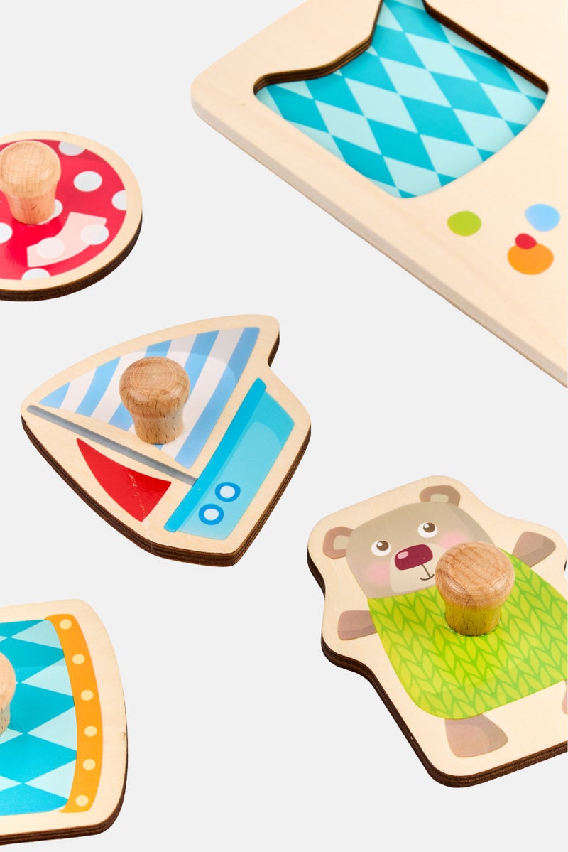 HABA 5pcs Wooden Gripping Puzzle - Image 4