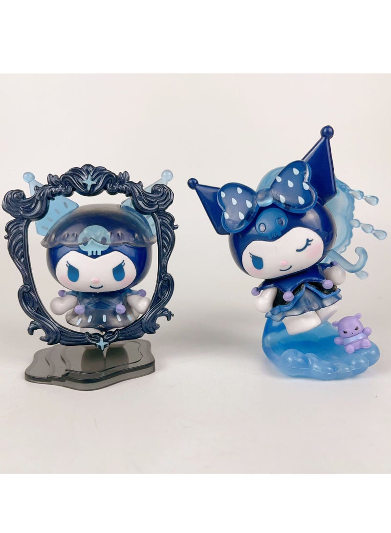 عام Kulomi Witch 's Gala Series Blind Box Sanrio Tide Play دمية الشكل دمية زخرفة الطاولة هدايا للجماهير والأصدقاء - Image 4