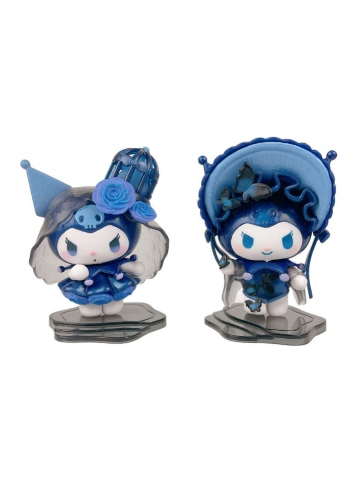 عام Kulomi Witch 's Gala Series Blind Box Sanrio Tide Play دمية الشكل دمية زخرفة الطاولة هدايا للجماهير والأصدقاء - Image 5