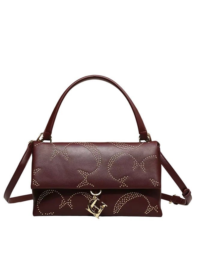 CHCH Fashionable Ladies Shoulder Bag Classic Casual Style Leather Handbag Crossbody Bag