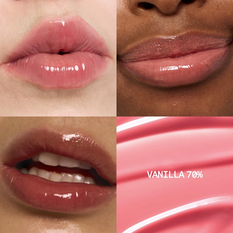 fwee 3D Voluming Gloss 70% (Rich) | Vanilla 70% | High Shine, Non-Sticky Lip Gloss for Makeup | Long-Lasting, Moisturizing Gel Formula | 30%, 70% Pigment Options | Stocking Stuffers | 5.3g - Image 2