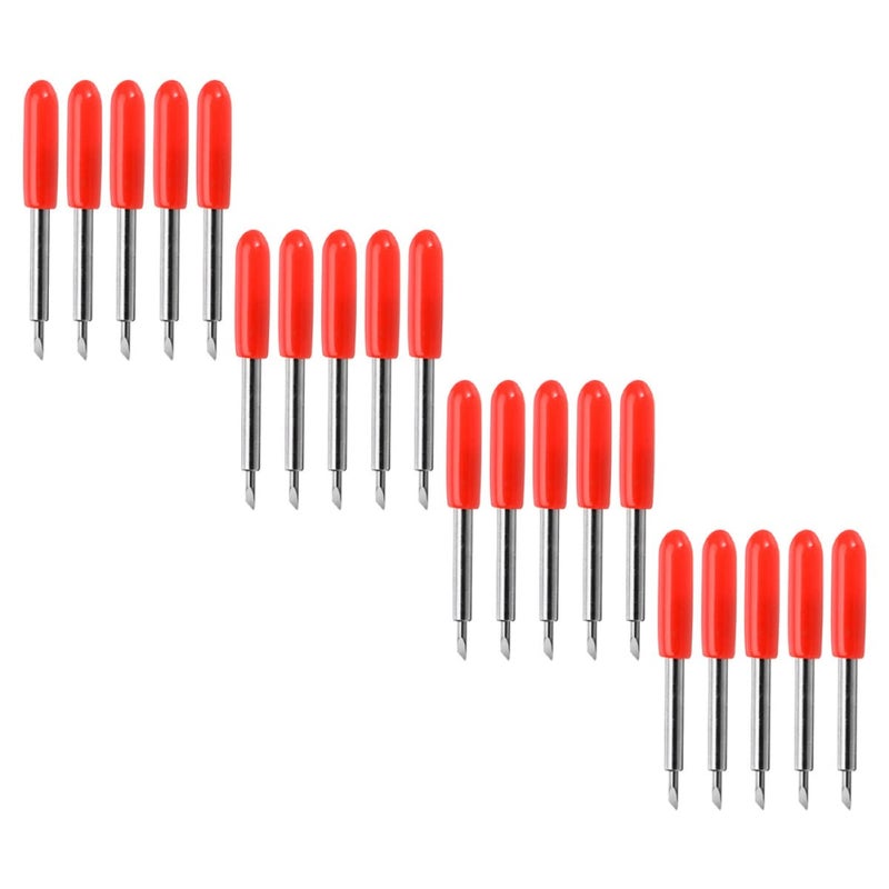 Red Vinyl Plotter Replacement Blades 50pcs High Precision Cutting for Crafting Lettering - Image 2