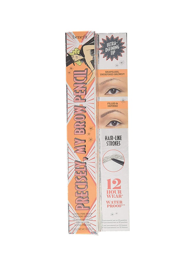 Benefit Cosmetics Benefit Precisely,My Brow Pencil 05 Warm Black - Brown - Image 2