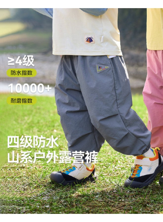 Doodle Home kids Cargo Pants - Waterproof Autumn Boys & Girls Hiking Trousers, Toddler Running Sportswear - Image 1