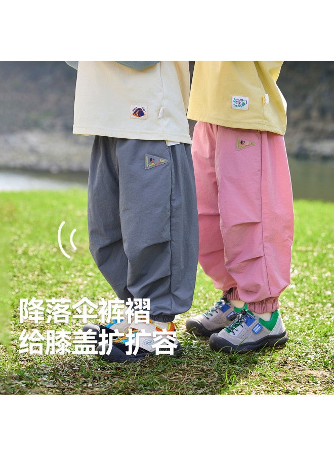 Doodle Home kids Cargo Pants - Waterproof Autumn Boys & Girls Hiking Trousers, Toddler Running Sportswear - Image 4