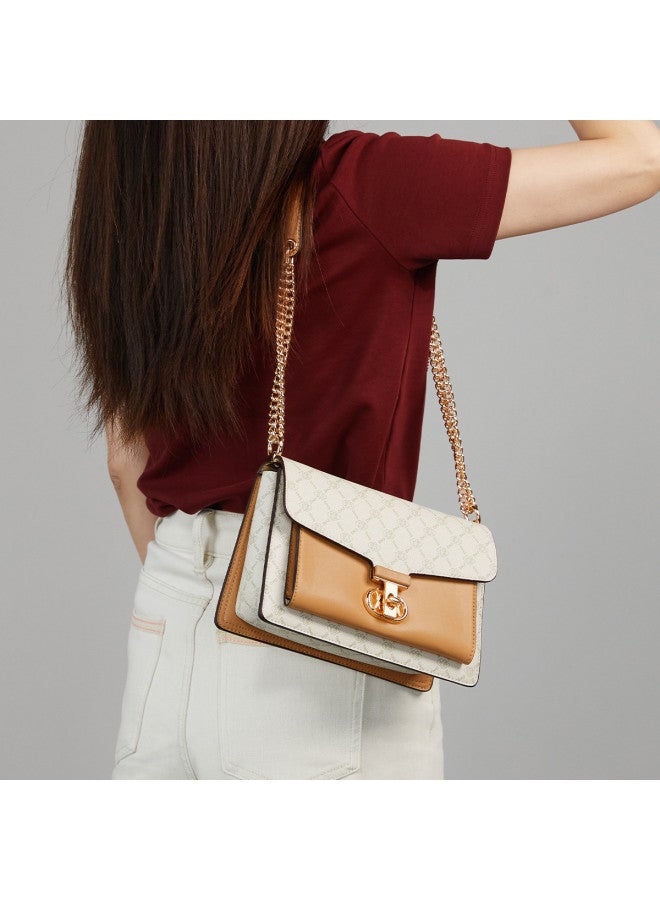YEARCON Qixi Festival Gift】2025 Fashion Color-block Mini Square Women's Bag, Large Capacity Shoulder Bag For Gifting - Image 2