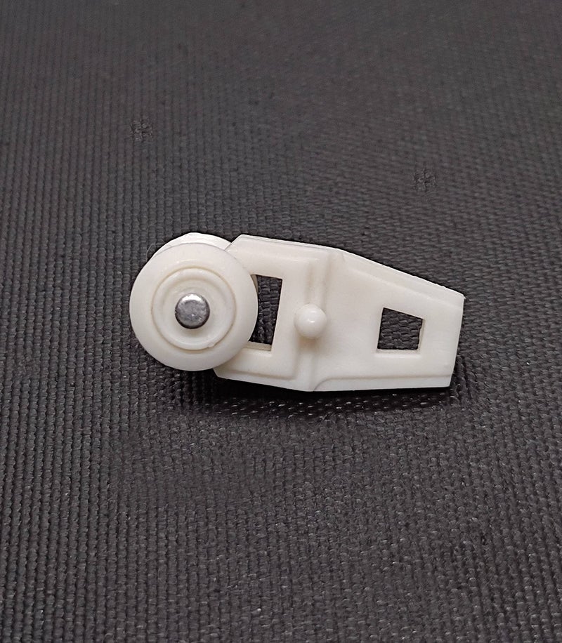 FAPBADRI Plastic Runners/Sliders/Rollers for Curtain Channel, White Colour, 100 Pieces - Image 3