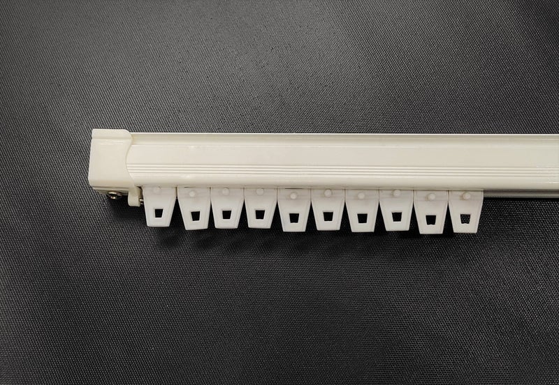 FAPBADRI Plastic Runners/Sliders/Rollers for Curtain Channel, White Colour, 100 Pieces - Image 5