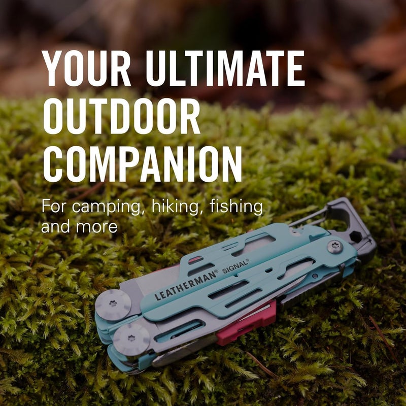 Leatherman Signal Multi-Tool - 19 Tools for Camping & Survival, Black - Image 2