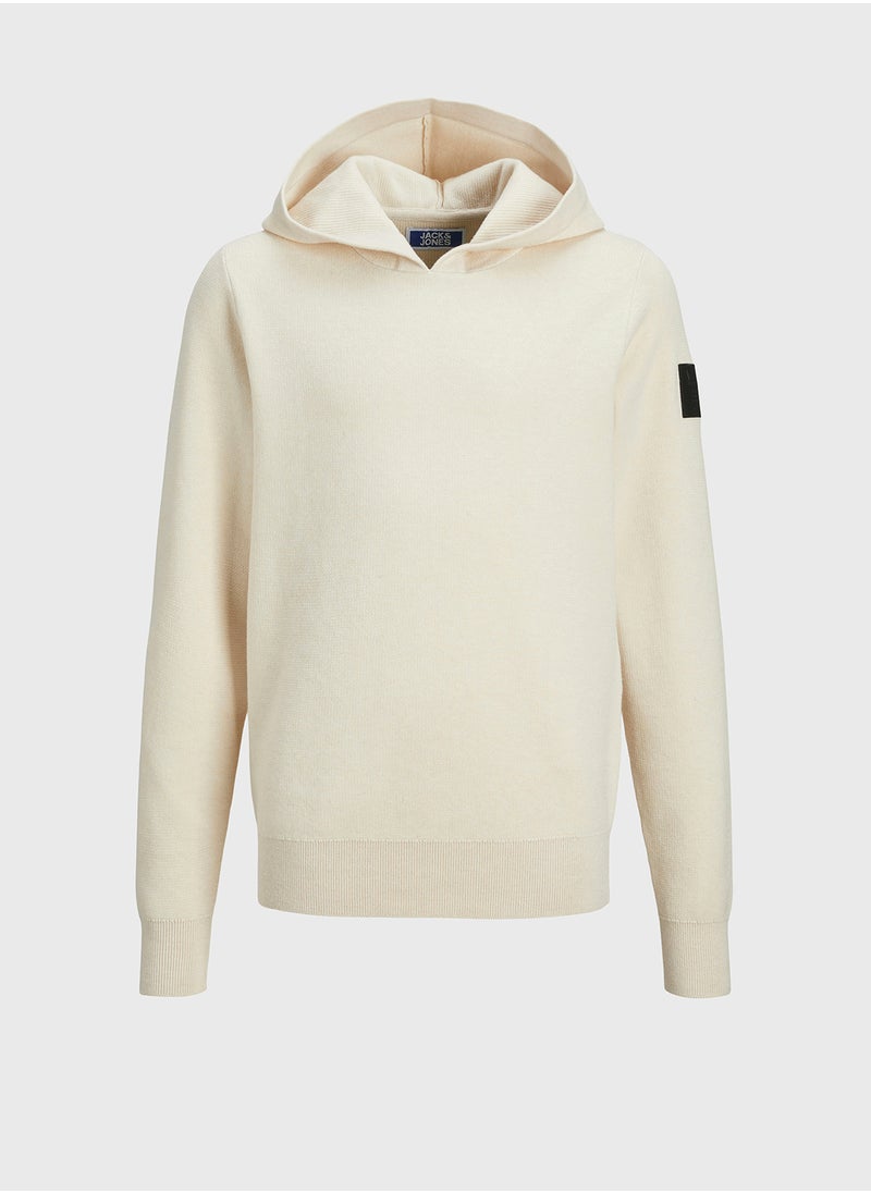 Jack & Jones Junior Youth Knitted Hoodie  - Image 5