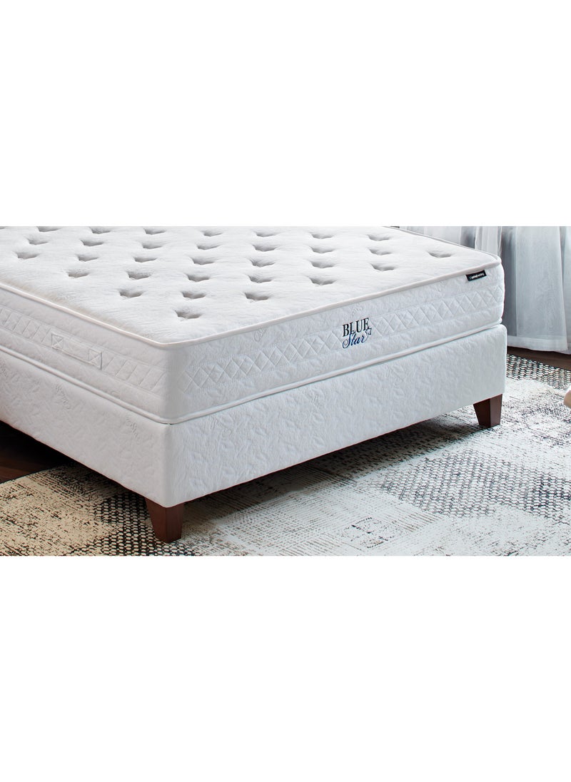 Luxury Blue Star DHT Spring Series Mattress by Yatas Bedding - Premium Comfort and Support, Hypoallergenic, Orthopedic, Double Sided Mattress - Queen Size, 160x200 cm - pzsku/Z5852ACF77F05D5DDC6A2Z/45/_/1723035905/d7f9df26-9ec5-49a4-8582-4aabb5e7b0d0