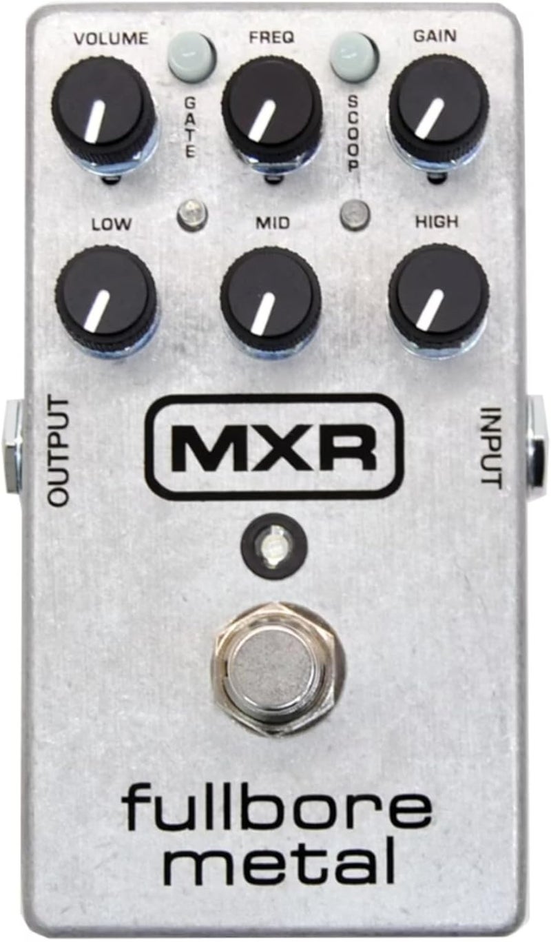 MXR M116 Fullbore Metal Distortion Pedal with 4 Free Cables - Image 1