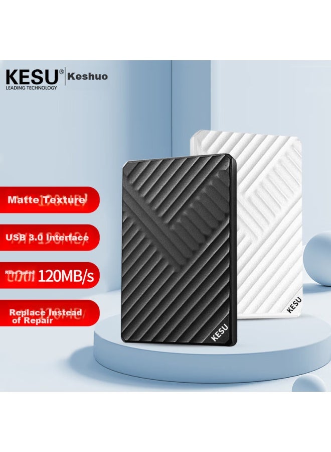 Kesu 500gb Portable Hard Drive, Large Capacity Mechanical Hard Drive, Usb3.0 K205, 2.5-inch, Charm Black, External Storage For Files And Photos Backup, Large Usb Flash Drive - Image 1