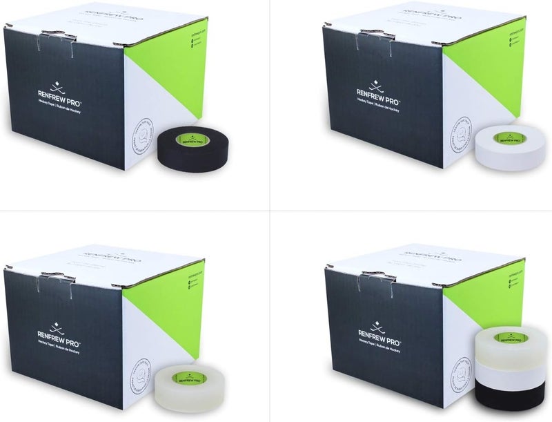 Renfrew PRO Season Tape Pack - 20 Rolls, Pro-Blade Hockey Stick & Shin Pads Tape, 24mm x 18M, White - Image 3