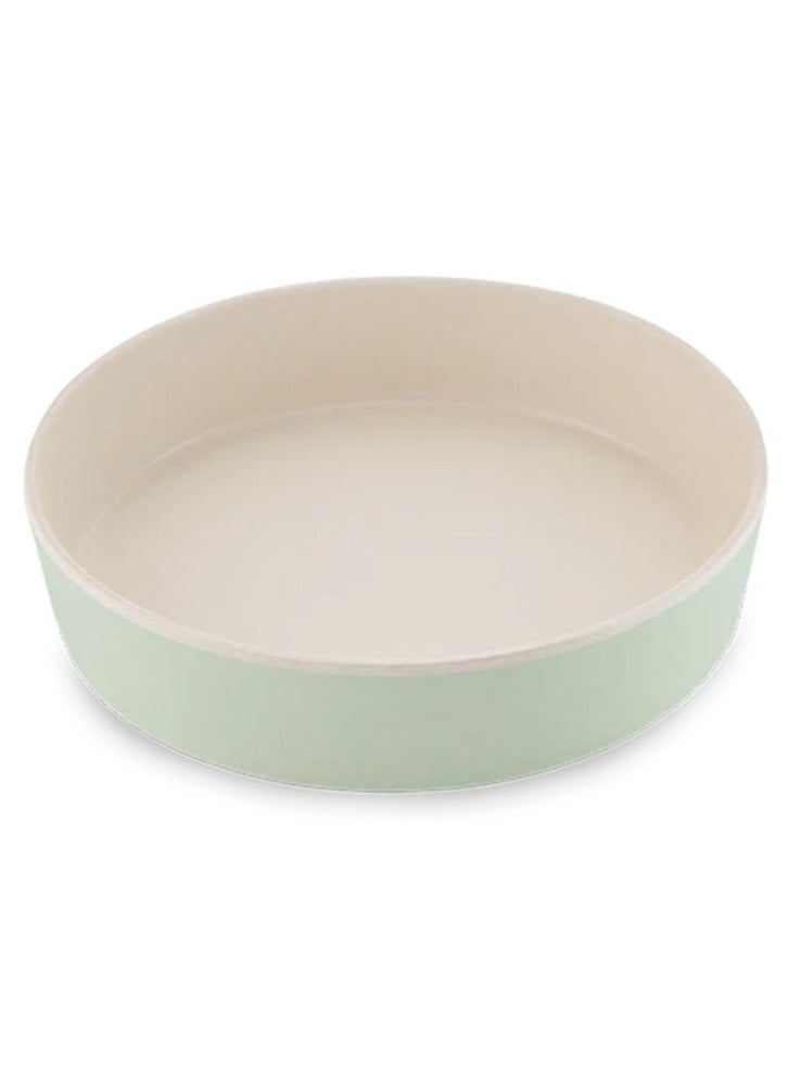 Beco Printed Bamboo Pet Bowl -  Fresh Mint Small