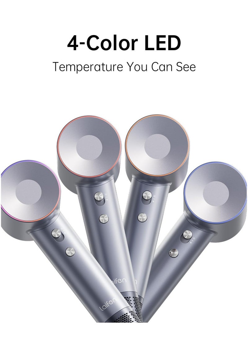 Laifen Laifen, Swift Special Hair Dryer, High Speed, Low Noise with 3 Magnetic Nozzle to dry, style and define your curls - Image 5