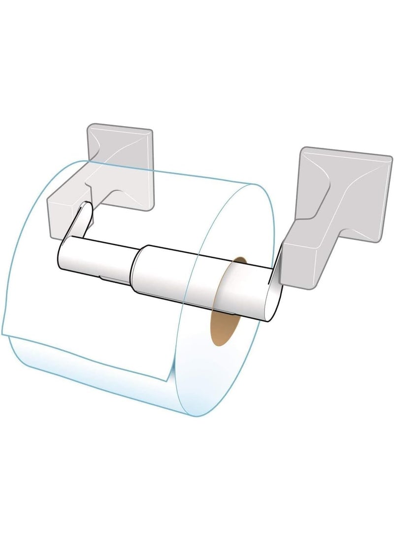 Teravan Standard Extender for Extra Large Toilet Paper  Converts TP Holders to Fit Double Rolls and Triple Rolls  Extended Tabs Fit Most Standard Fixtures  Easy to Use  Gold  1 Unit