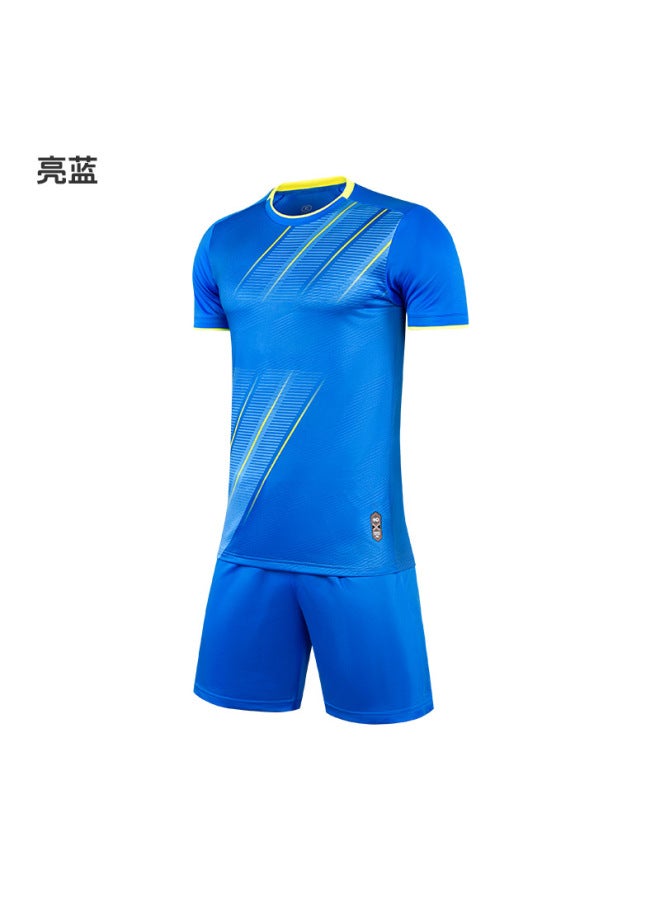 New Football Uniform Men And Women Adult Children's School Games Competition Training Uniform Breathable Jersey Can Be Personalized Diy