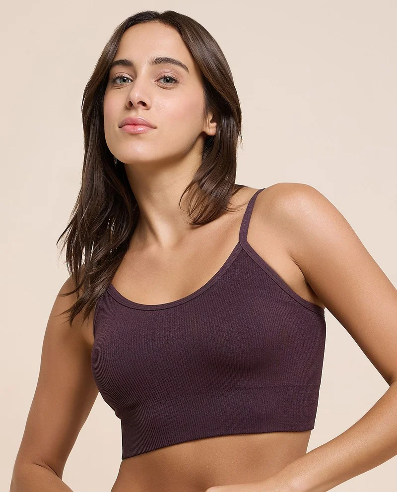 أر أند بي Ribbed Padded Sports Bra