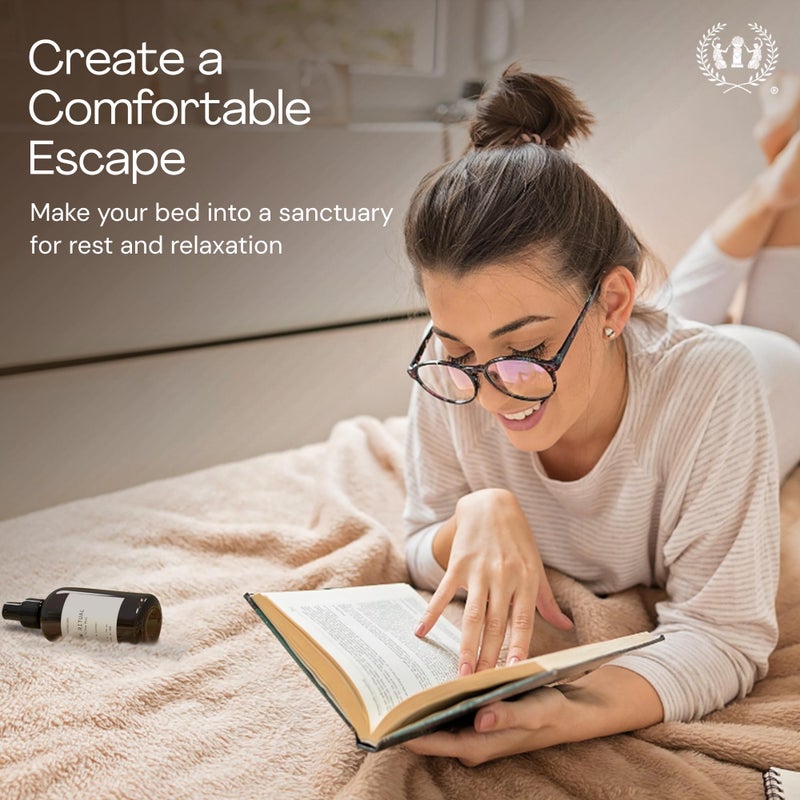 Muse Apothecary Pillow Ritual - Aromatic, Calming and Relaxing Pillow Mist, Linen and Fabric Spray - Infused with Natural Aromatherapy Essential Oils - 4 oz, Fleur du Lavender, 2 Pack - Image 5