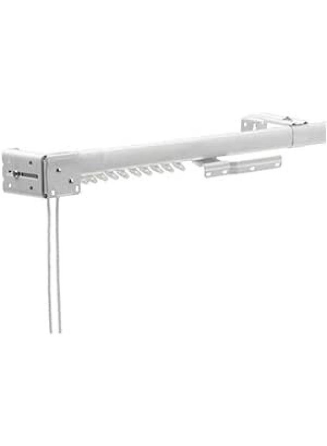 ROBUSTLINE Curtain Rod Adjustable W/ Fitting 4 Meter 213 396Cm Adjustable For Bathroom Shower Curtains And Wardrobe Clothes Hanging 