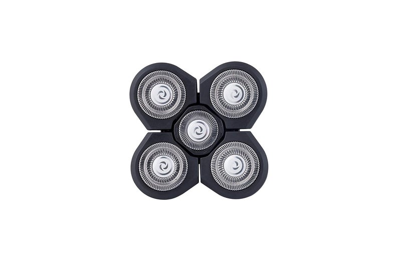 Roziapro Replacement Shaver Head Blade Cutters 5D Floating Shaving Waterproof Electric Razor Gray