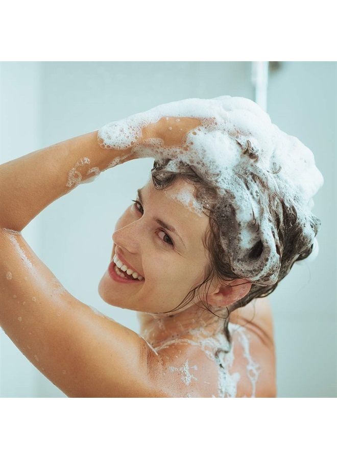 ginger lily farms Botanicals ZeroDerm Advanced Therapy Moisturizing Shampoo for All Hair Types, 100% Vegan & Cruelty-Free, Fragrance Free, 1 Gallon (128 Fl. Oz.) Refill - Image 2