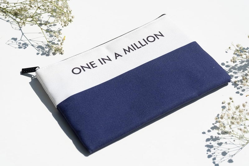 CHAARPAI CHAARPAI ONE IN A MILLION POUCH FOR COSMETICS STATIONERY DOCUMENTS - Image 3